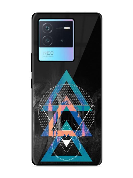 Indie Cross Glossy Metal Phone Cover for Iqoo Neo 6 (5G) Zapvi