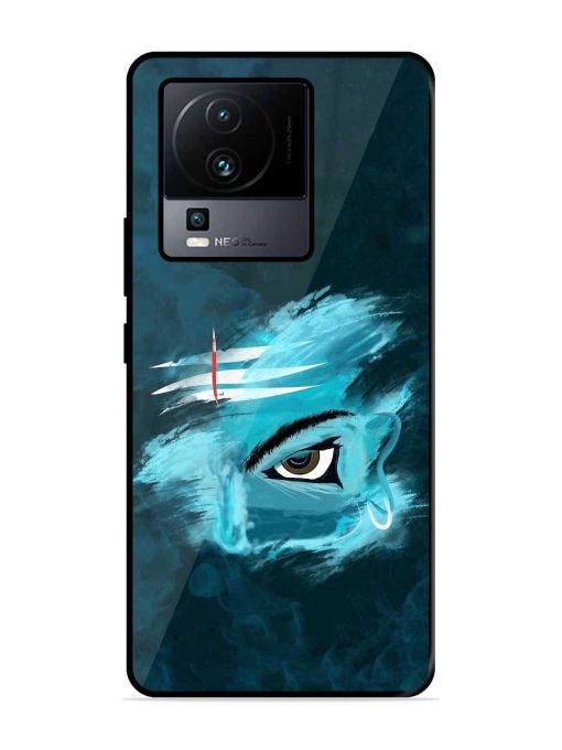 Lord Shiva Glossy Metal Phone Cover for Iqoo Neo 7 (5G)