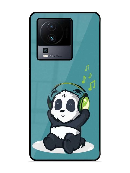 Music Panda Glossy Metal Phone Cover for Iqoo Neo 7 (5G) Zapvi