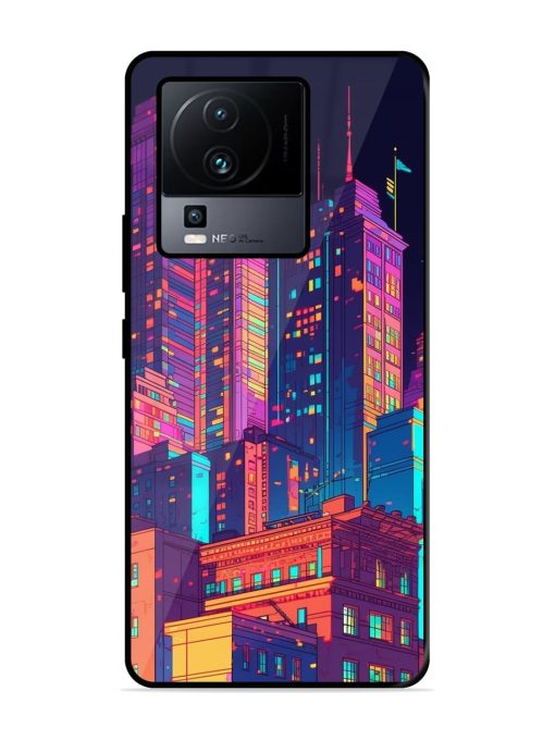 City View Glossy Metal Phone Cover for Iqoo Neo 7 (5G)