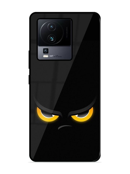 Scary Yellow Eye Glossy Metal TPU Phone Cover for Iqoo Neo 7 Pro (5G)