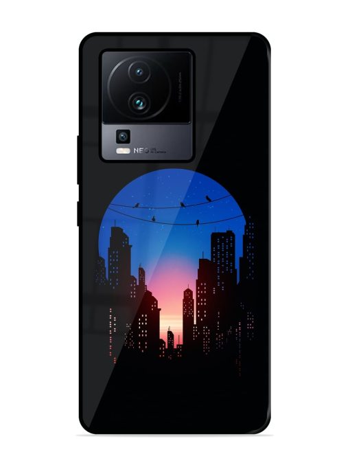 Minima City Vibe Glossy Metal Phone Cover for Iqoo Neo 7 Pro (5G) Zapvi