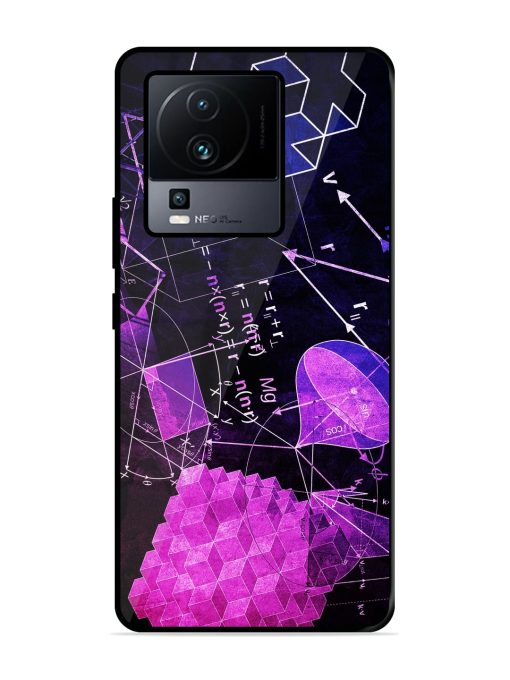 Math Physics Formula Art Glossy Metal Phone Cover for Iqoo Neo 7 Pro (5G)