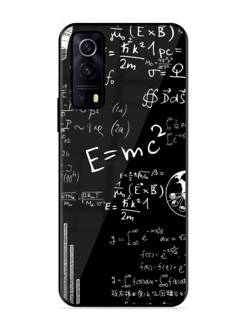 E=Mc2 Mass?Energy Equivalence Glossy Metal Phone Cover for Iqoo Z3 (5G) Zapvi