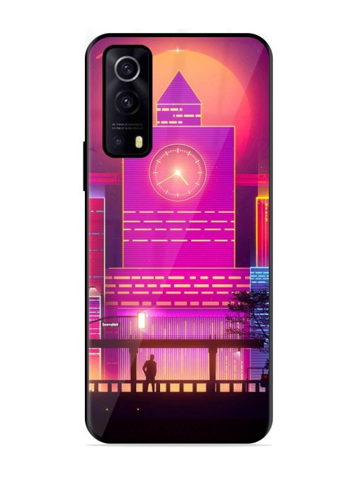 Clock Tower Glossy Metal TPU Phone Cover for Iqoo Z3 (5G) Zapvi