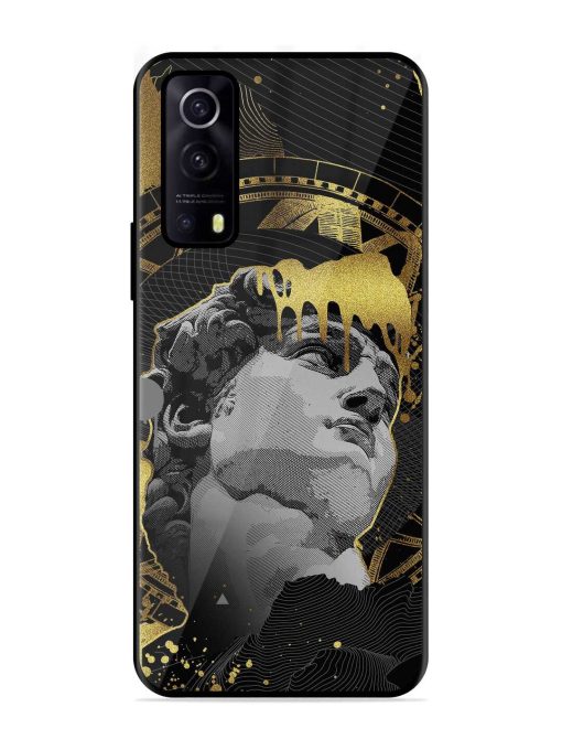 Roman Face Glossy Metal Phone Cover for Iqoo Z3 (5G) Zapvi