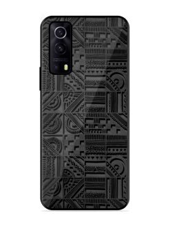 Seamless Pattern Glossy Metal Phone Cover for Iqoo Z3 (5G)