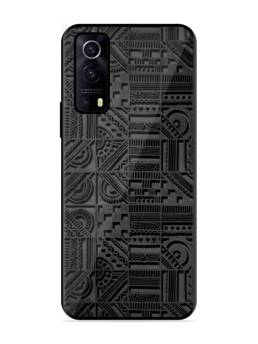 Seamless Pattern Glossy Metal Phone Cover for Iqoo Z3 (5G) Zapvi