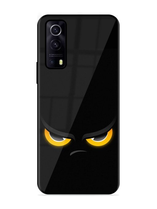 Scary Yellow Eye Glossy Metal TPU Phone Cover for Iqoo Z3 (5G) Zapvi