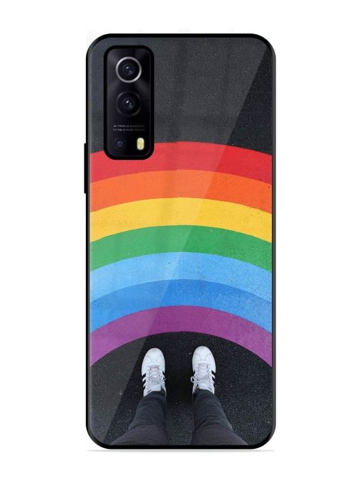 Legs Rainbow Glossy Metal TPU Phone Cover for Iqoo Z3 (5G) Zapvi