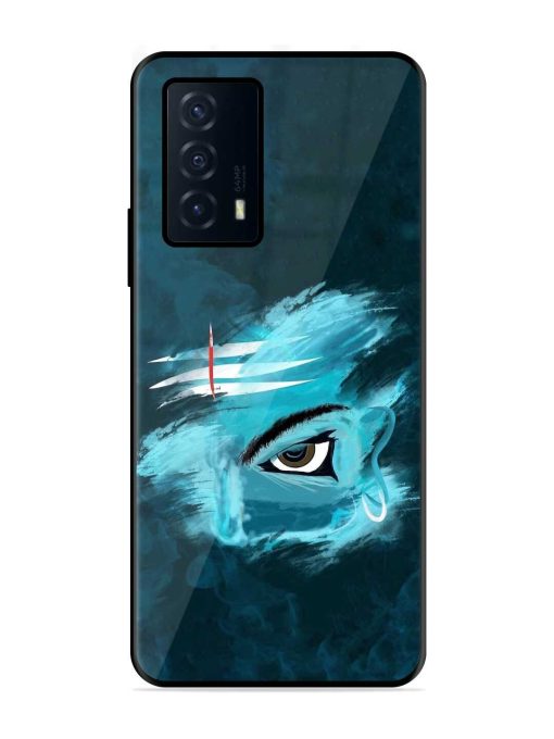 Lord Shiva Glossy Metal Phone Cover for Iqoo Z5 (5G)