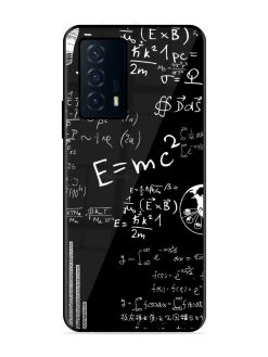 E=Mc2 Mass?Energy Equivalence Glossy Metal Phone Cover for Iqoo Z5 (5G)