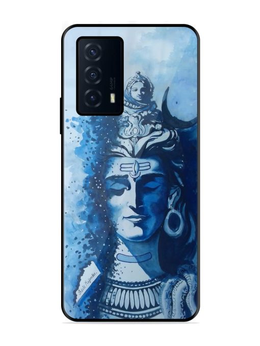 Shiv Art Glossy Metal Phone Cover for Iqoo Z5 (5G) Zapvi