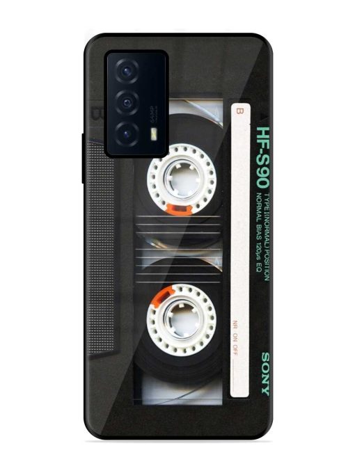 Sony Hf-S90 Cassette Glossy Metal Phone Cover for Iqoo Z5 (5G) Zapvi