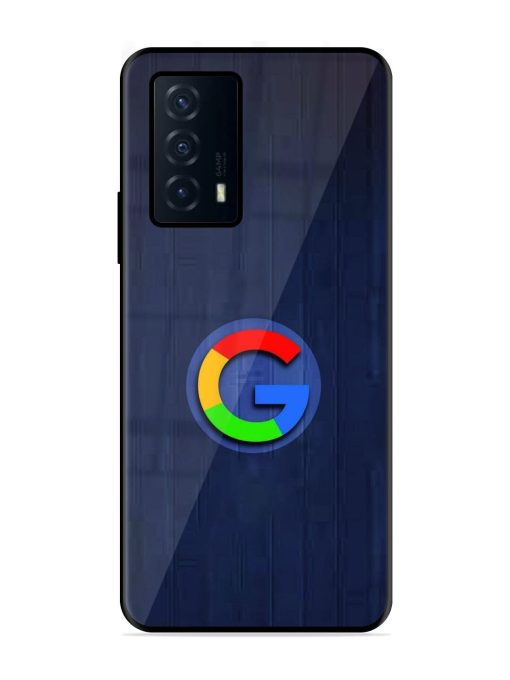 Google Logo Printed Glossy Metal TPU Phone Cover for Iqoo Z5 (5G)