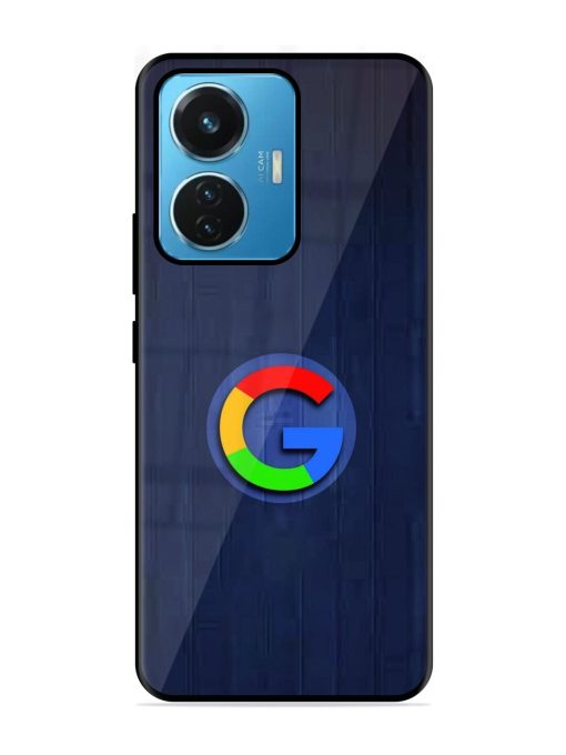 Google Logo Printed Glossy Metal TPU Phone Cover for Iqoo Z6 (44W) Zapvi