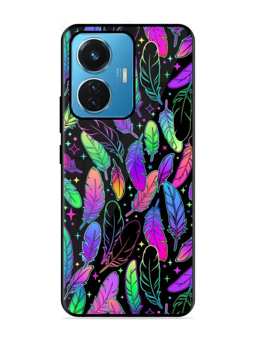 Bright Multi Colored Seamless Glossy Metal Phone Cover for Iqoo Z6 (44W) Zapvi