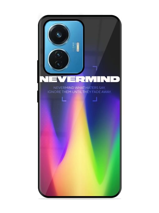 Nevermind Glossy Metal Phone Cover for Iqoo Z6 (44W) Zapvi