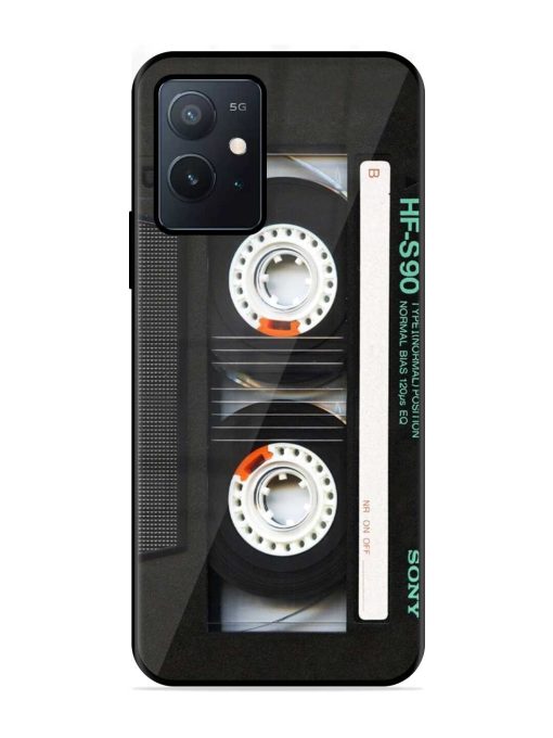 Sony Hf-S90 Cassette Glossy Metal Phone Cover for Iqoo Z6 (5G) Zapvi