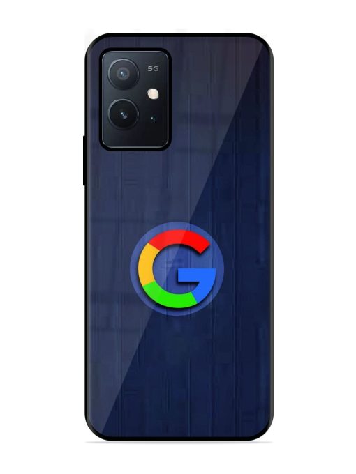 Google Logo Printed Glossy Metal TPU Phone Cover for Iqoo Z6 (5G) Zapvi