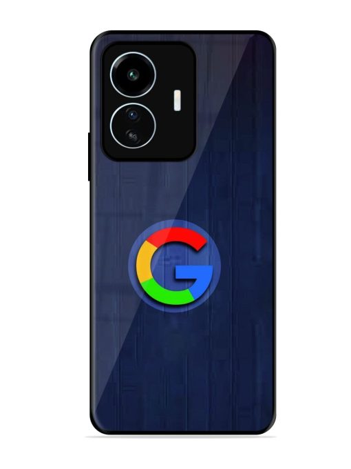 Google Logo Printed Glossy Metal TPU Phone Cover for Iqoo Z6 Lite