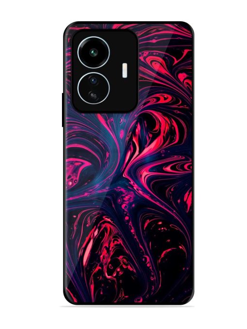 Abstract Background Glossy Metal Phone Cover for Iqoo Z6 Lite Zapvi