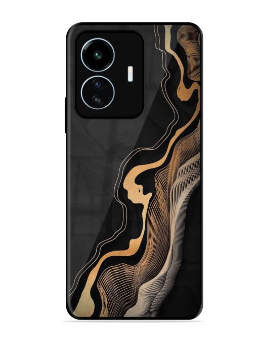 Abstract Art Glossy Metal TPU Phone Cover for Iqoo Z6 Lite Zapvi