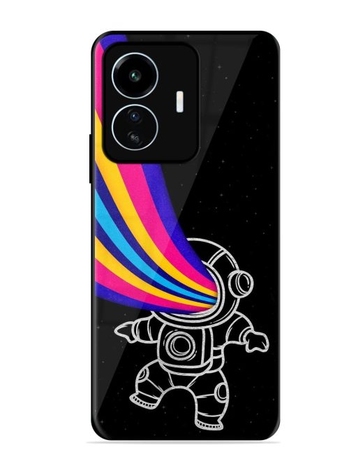 Astronaut Glossy Metal TPU Phone Cover for Iqoo Z6 Lite