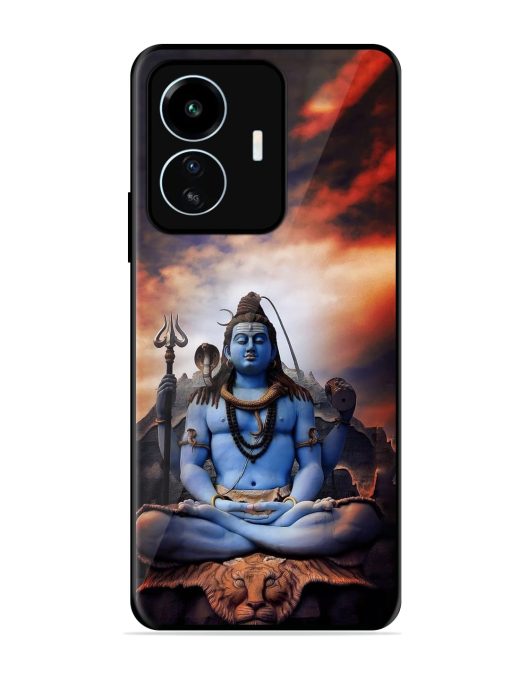 Jai Jai Shiv Glossy Metal Phone Cover for Iqoo Z6 Lite