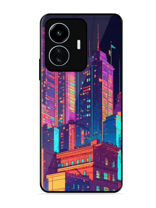 City View Glossy Metal Phone Cover for Iqoo Z6 Lite Zapvi