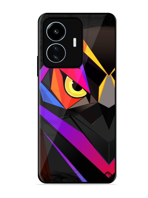 Wpap Owl Glossy Metal Phone Cover for Iqoo Z6 Lite