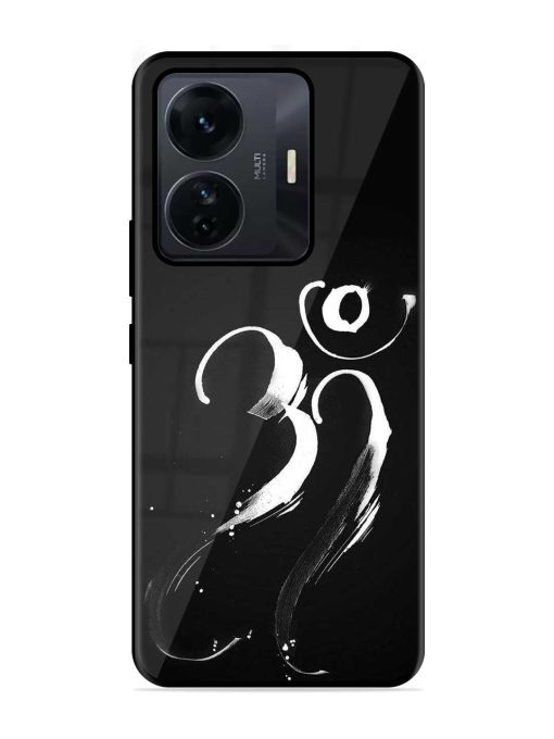 Om Logo Glossy Metal Phone Cover for Iqoo Z6 Pro Zapvi