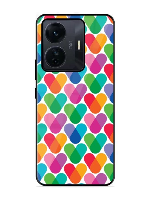 Overlapping Colors Colorful Glossy Metal TPU Phone Cover for Iqoo Z6 Pro Zapvi