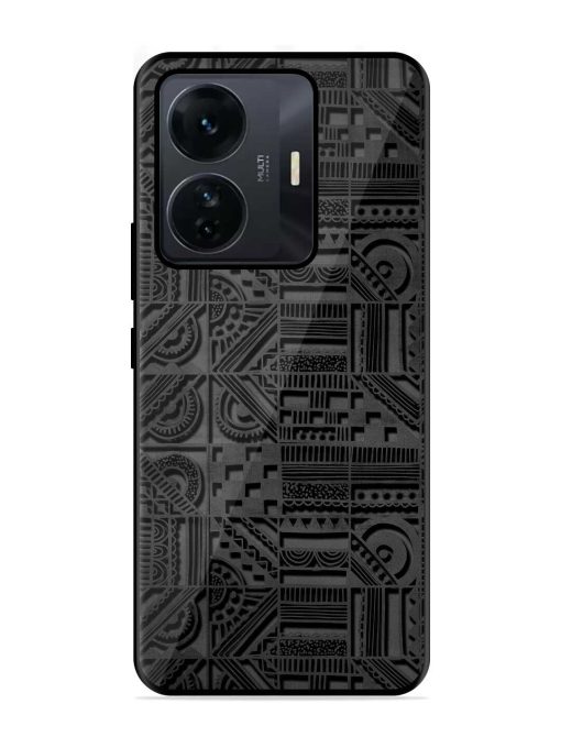 Seamless Pattern Glossy Metal Phone Cover for Iqoo Z6 Pro Zapvi