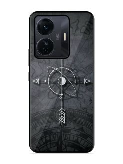 Lighting Cross Glossy Metal Phone Cover for Iqoo Z6 Pro