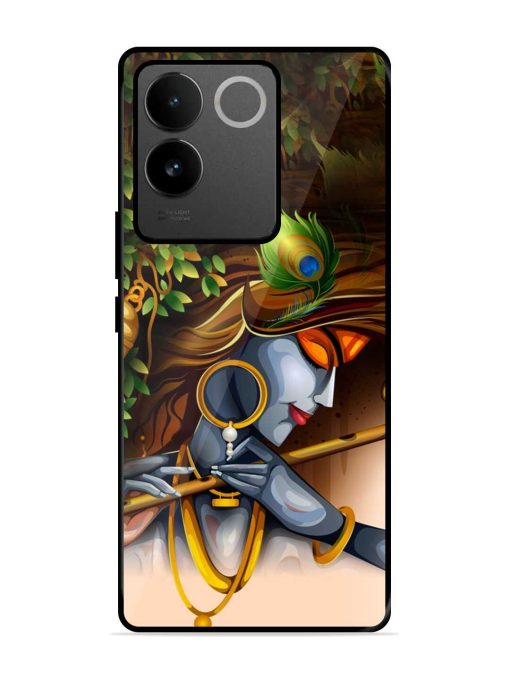 Krishna Glossy Metal Phone Cover for Iqoo Z7 Pro (5G) Zapvi