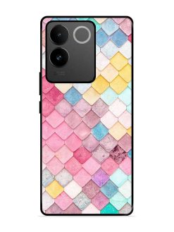Fondos De Pantalla Glossy Metal Phone Cover for Iqoo Z7 Pro (5G)