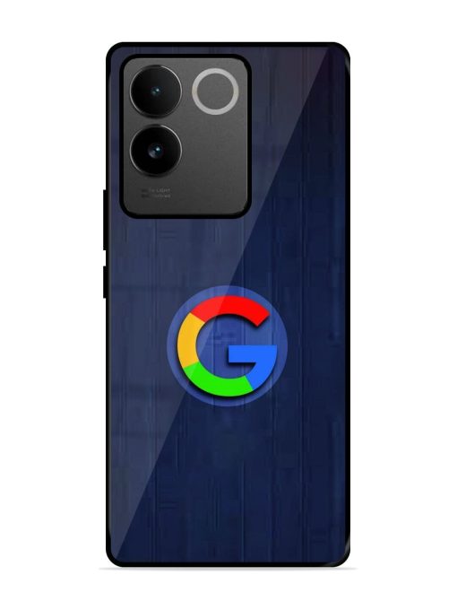 Google Logo Printed Glossy Metal TPU Phone Cover for Iqoo Z7 Pro (5G)