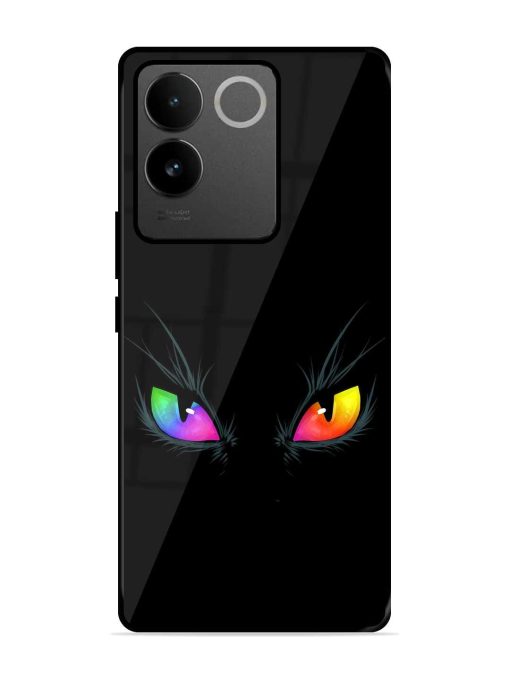 Cat Eyes Glossy Metal Phone Cover for Iqoo Z7 Pro (5G)