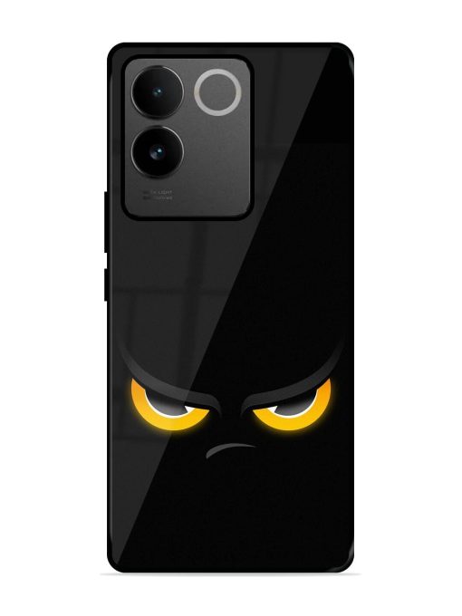 Scary Yellow Eye Glossy Metal TPU Phone Cover for Iqoo Z7 Pro (5G) Zapvi