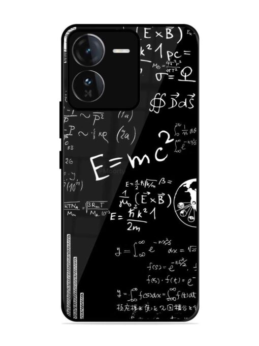 E=Mc2 Mass?Energy Equivalence Glossy Metal Phone Cover for Iqoo Z9 (5G) Zapvi