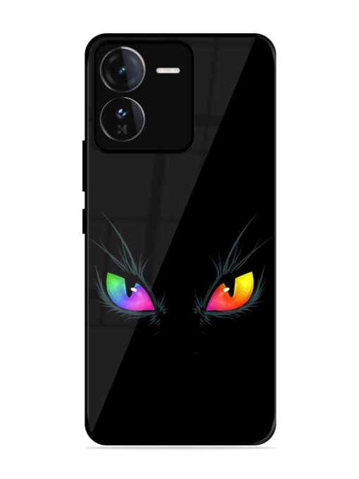 Cat Eyes Glossy Metal Phone Cover for Iqoo Z9 (5G)