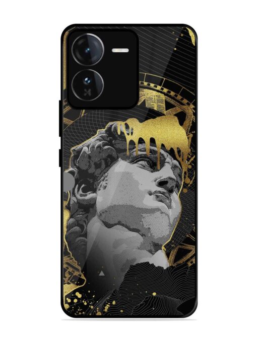 Roman Face Glossy Metal Phone Cover for Iqoo Z9 (5G) Zapvi