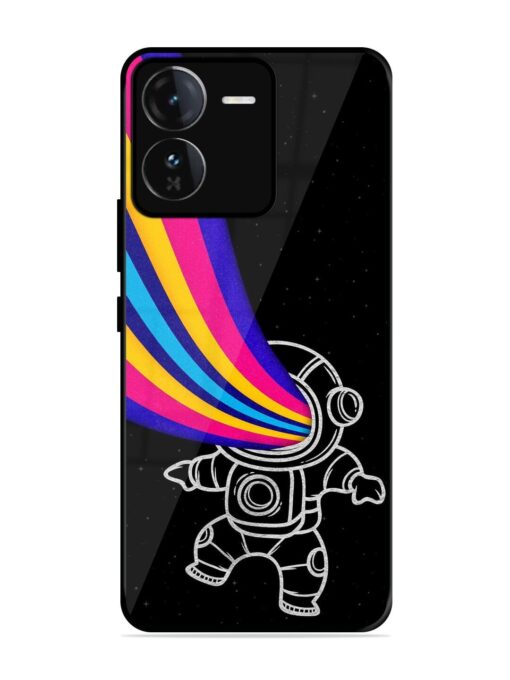 Astronaut Glossy Metal TPU Phone Cover for Iqoo Z9 (5G)