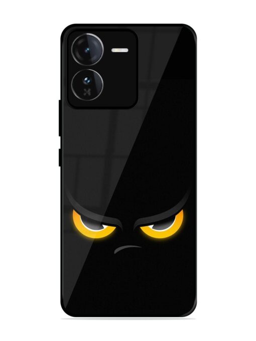 Scary Yellow Eye Glossy Metal TPU Phone Cover for Iqoo Z9 (5G) Zapvi