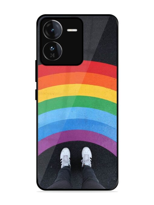 Legs Rainbow Glossy Metal TPU Phone Cover for Iqoo Z9 (5G) Zapvi