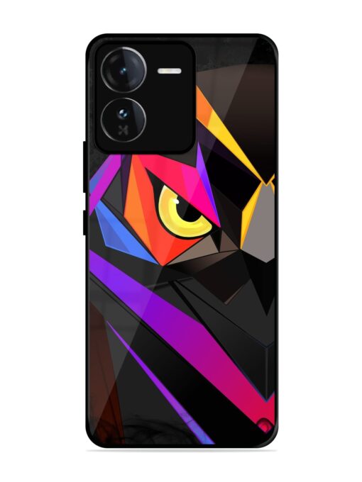 Wpap Owl Glossy Metal Phone Cover for Iqoo Z9 (5G)