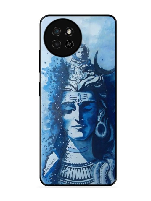 Shiv Art Glossy Metal Phone Cover for Itel S23 Zapvi