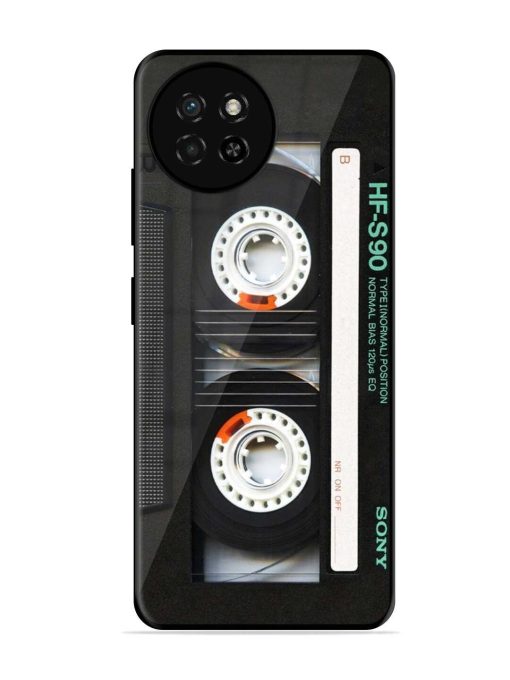 Sony Hf-S90 Cassette Glossy Metal Phone Cover for Itel S23 Zapvi