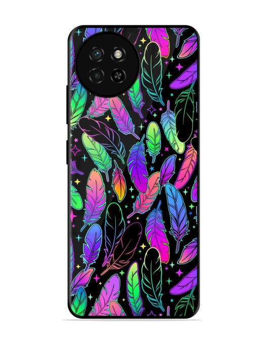 Bright Multi Colored Seamless Glossy Metal Phone Cover for Itel S23